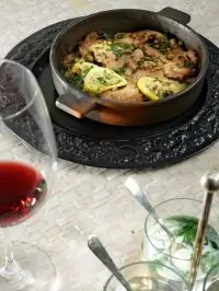 Телячья пикката с каперсами