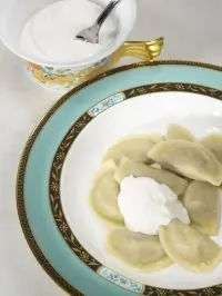 Вареники с картошкой и грибами