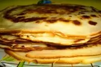 Блины с медом