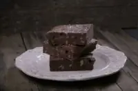 Шоколадный брауни с морской солью