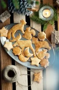 Новогоднее пряное печенье с медом