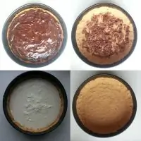 Шоколадно-имбирный чизкейк