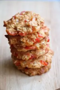 Овсяное печенье с сушеным кумкватом без сахара и муки