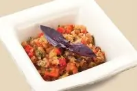 Салат из запеченых овощей