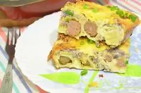 Запеканка из пельменей