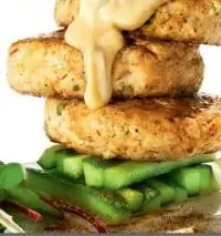 Куриные бургеры с огурцами