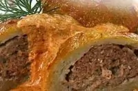 Мясные котлеты в картофеле