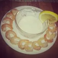 Сливочный соус для креветок