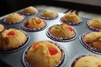 Маффины с цукатами