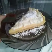 Тарт с лаймовой начинкой