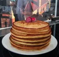 Пышные блины на молоке