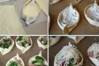 Хрустящие мини-пиццы с беконом и брокколи