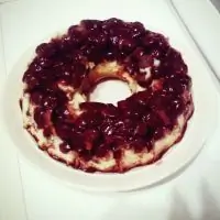 Вишневый кекс без яиц