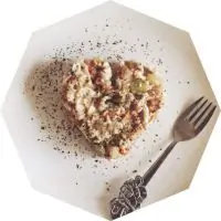 Салат диетический из морепродуктов