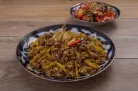 Ферганский плов с ачик-чучуком