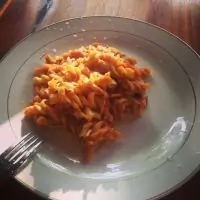 Паста с белой фасолью