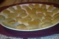 Печенье «Мадлен» с сиропом шиповника