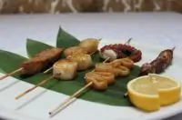 Классические японские шашлычки (Якитори)