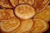 Оладушки на молоке