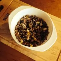 Гречневая каша с яйцами и грибами