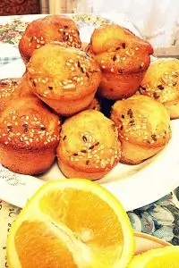 Маффины с апельсиновой цедрой