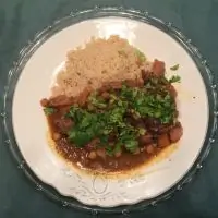 Тажин из баранины с айвой