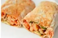 Шаурма домашняя с курицей