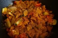 Овощное рагу со сладким бататом