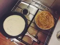 Блины с содой на кефире