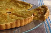 Медовый пирог с грейпфрутом и ананасом