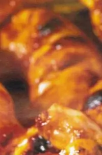 Куриные ножки в медово-лимонной глазури