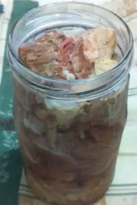 Тушенка из говядины и свинины