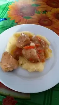 Подлива из курицы для пюре