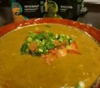 Дал с машем и чечевицей