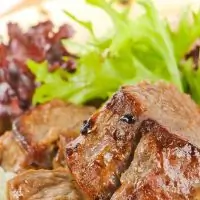 Шашлык из телячьей вырезки