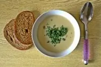 Нежный чесночный крем-суп