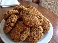 Овсяно-морковное печенье на ржаной муке