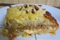 Мясная запеканка