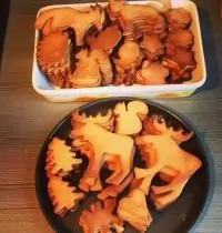 Печенье с имбирем и корицей