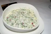 Окрошка на сыворотке