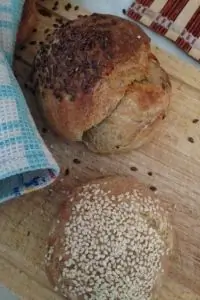 Цельнозерновые булочки