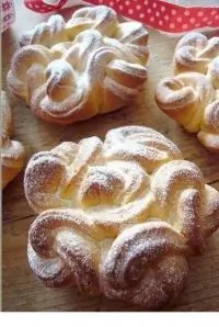 Воздушные кружевные булочки