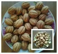 Печенье «Орешки» со сгущенкой