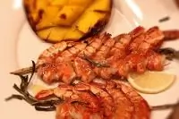 Креветки гриль