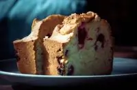 Кекс с клюквой