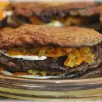 Пирожные из печени с овощей