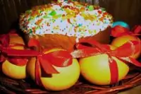 Пасхальный кулич на желтках с ванилью