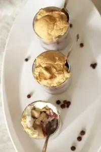 Рисовая запеканка с ревенем