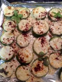 Кабачки запеченные с сыром