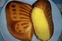 Апельсиновый кекс на скорую руку